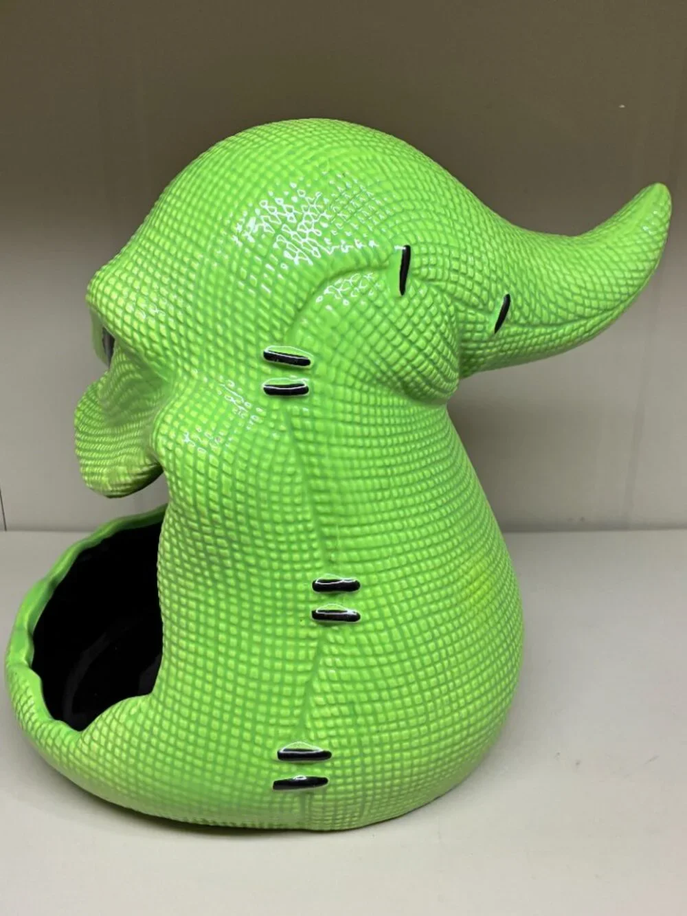 Disney Oogie Boogie Candy Dish Bowl Nightmare Before Christmas Halloween Ceramic